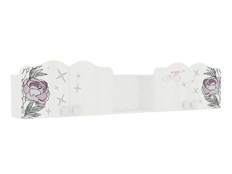 Полка Фэнтези МДФ-04 Белый рамух / MDF-04_0