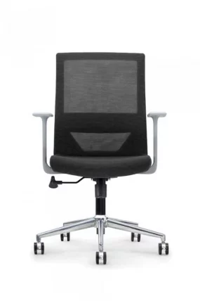 Кресло офисное ТРЭНД ЛБ Серый пластик / LB_1