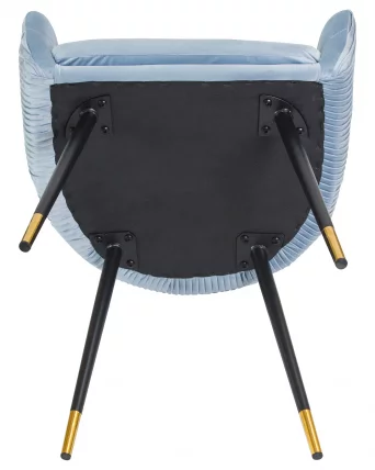 Стул обеденный ДОБРИН МАРЙ Серо-голубой велюр 1922-6 / DOBRIN MARY_7