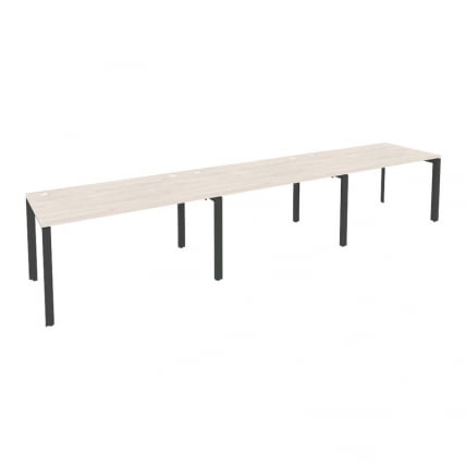 Рабочая станция на П-образном м/к ОНИКС О.МП-РС-3.3.8 Денвер Светлый/Антрацит / ONIX O.MP-RS-3.3.8_0