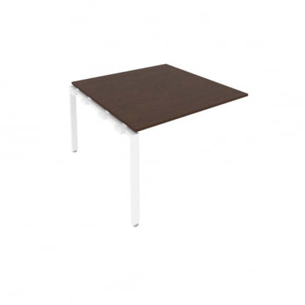 Проходной наборный элемент переговорного стола Метал Сйстем Б.ППРГ-2 Венге/Белый / Metal System_0