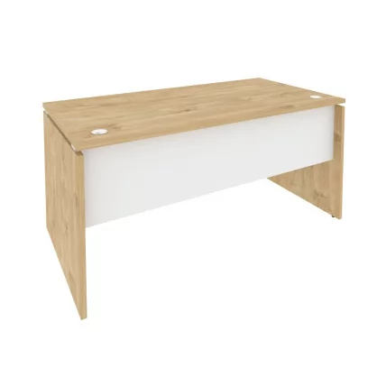 Стол письменный ОНИКС О.СП-4.8 Тиквуд Светлый/Белый / ONIX O.SP-4.8_0