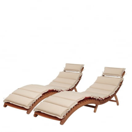 Комплект шезлонги и столик АФМ-803А-Т133 Беиге (2+1) / AFM-803A-T133 Beige_1