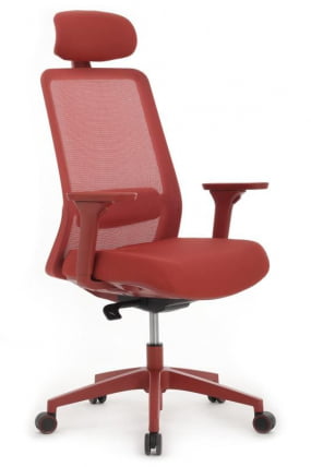 Кресло Ворк W-218C РЕД Красный / Work RED_0