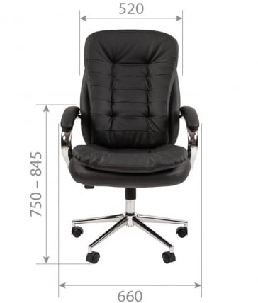 Кресло руководителя CХАИРМАН 795 кожа Белый / CHAIRMAN_4