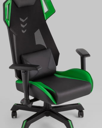 Геймерское кресло ТопЧаирс Рэтчэт Зеленый / TopChairs_9