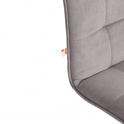 Кресло офисное ЗЕРО СС флок , серый, 29 / ZERO_7