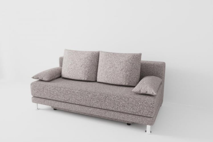 Диван Стандарт (Берхоусе) Цвет фасада: Кемел; Тип: Прямой; Материал фасада: Рогожка / (Berhouse)_0