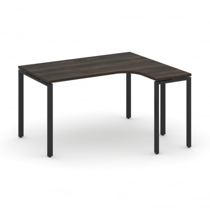 Стол эргономичный правый CОНCЕПТ CН.СА-001(Р) Дуб Мали Черный / CONCEPT CN.SA-001(R)_0