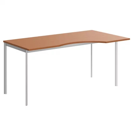 Стол эргономичный ИМАГО-С CА-1С(Л/Р) груша ароза алюминий / IMAGO-S CA-1S(L/R)_0