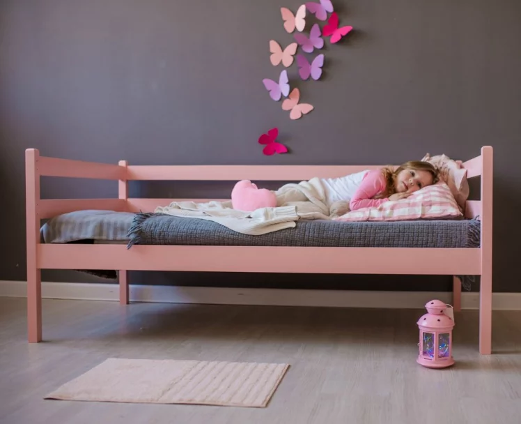 Кровать детская РооРоом ВК-1р Розовая / RooRoom VK-1р_3
