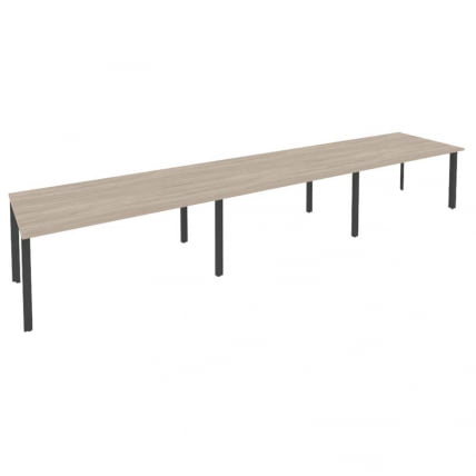 Стол переговорный (3 столешницы) ОНИКС О.МП-ПРГ-3.4 Дуб Аттик/Антрацит / ONIX O.MP-PRG-3.4_0