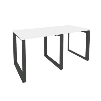 Рабочая станция на О-образном м/к ОНИКС О.МО-РС-2.0.7 Белый Бриллиант/Антрацит / ONIX O.MO-RS-2.0.7_0