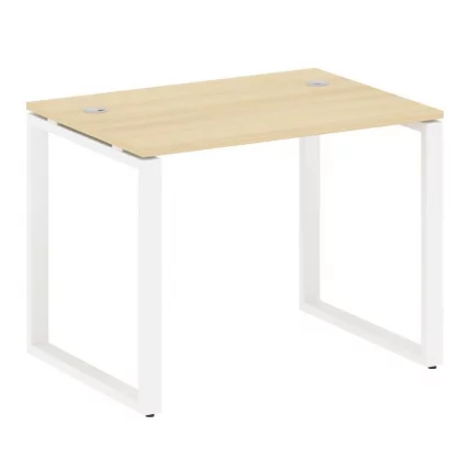 Стол письменный на О-образном м/к МЕТАЛ СЙСТЕМ БО.СП-1 Акация/Белый / METAL SYSTEM_0