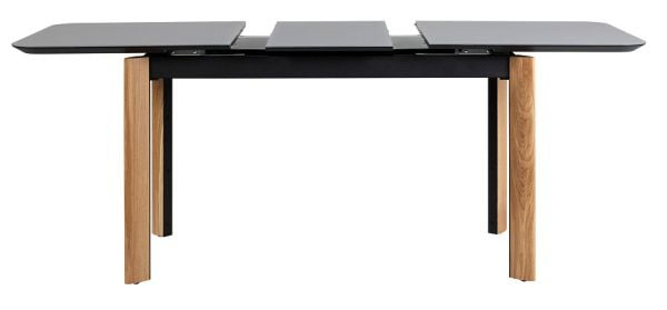 Стол раскладной Комби Гласс 120-150 Аутоматиc Натур/Дэрк матте гласс / Combi Glass Automatic Natur/Dark matte glass_4