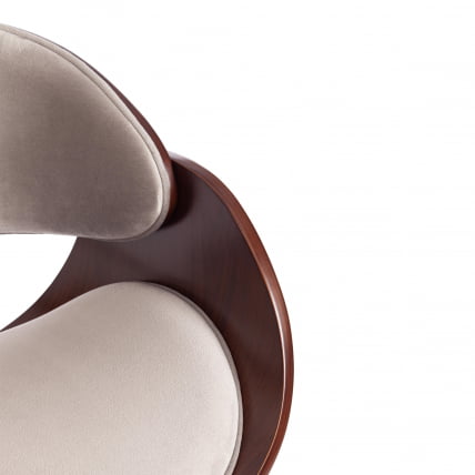 Стул ЛАНДО (мод.8036) дерево / ткань, 59х53х75 см, орех/серый / LANDO (mod.8036)_6