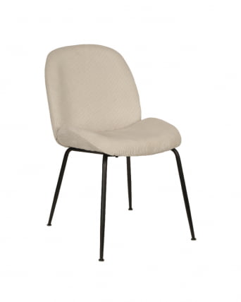 Стул Беетле велюр Бежевый / Beetle_0