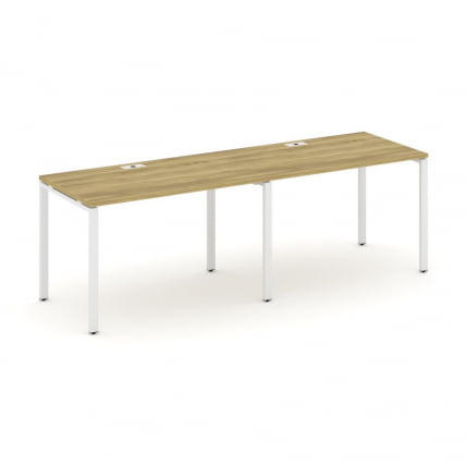 Рабочая станция на 2 места CОНCЕПТ CН.ОРС-002 Дуб Винченцо Белый / CONCEPT CN.ORS-002_0