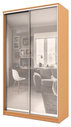 Шкаф-купе Хит-23-17-55 Бук бавария светлый_0