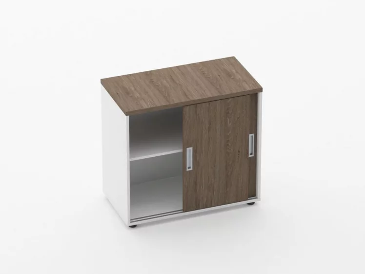 Тумба-купе Дека 9.02.08 Дуб Верцаска/Белый / Deka_1