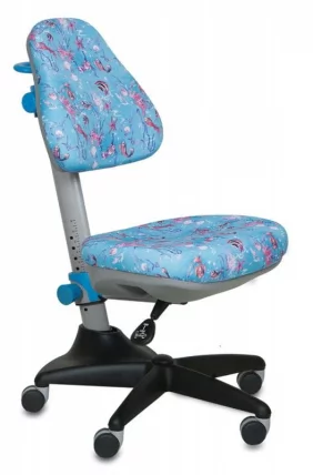 Кресло детское Бюрократ КД-2 БЛ/акуа / KD-2 BL/aqua_0