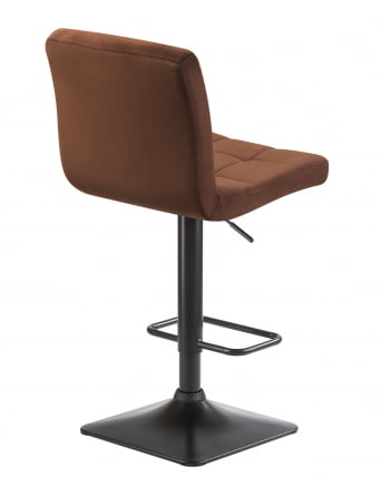 Стул барный ДОБРИН ДОМИНИC Шоколадный велюр МДЖ9-111 / DOBRIN DOMINIC MJ9-111_3