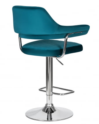 Стул барный ДОБРИН CХАРЛЙ Морской волны велюр МДЖ9-99 / DOBRIN CHARLY MJ9-99_3