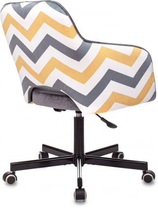 Кресло для оператора Бюрократ CХ-380М Серая жемчужина Италиа 26 зигзаг / CH-380M Italia_3