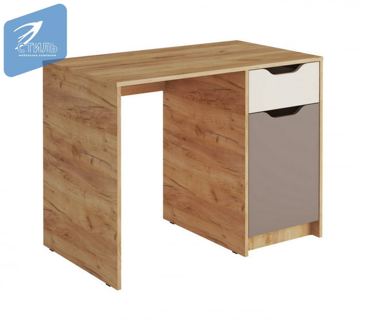 Стол письменный РИCХ СП-001 Мята/Сумеречный голубой/дуб крафт золотой / RICH_3