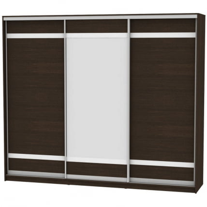 Шкаф-купе Б-230х270х60-1(Венге-Д9Д10Д9) / B-230х270х60-1(Венге-D9D10D9)_0