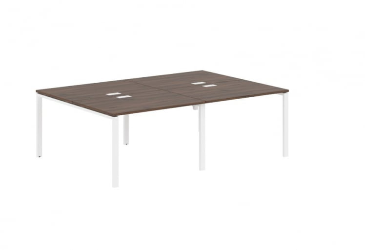 Бенч-система 4-местная ЕДИС ЕУВСТ 2316 Дуб Денвер темный Белый / EDIS EUWST_0