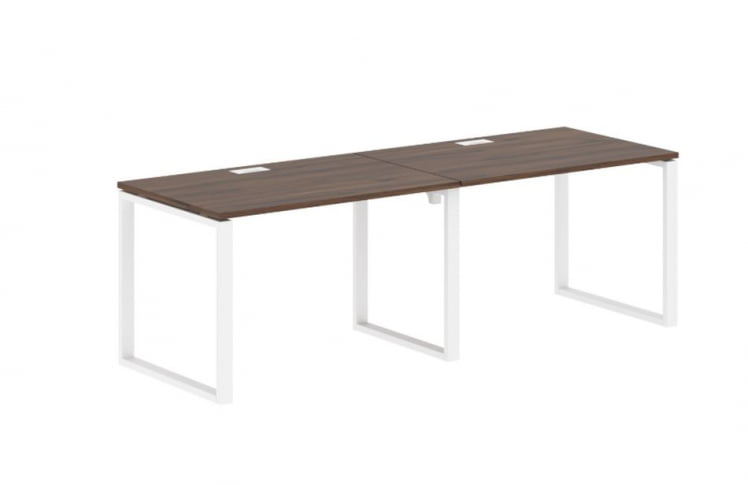 Бенч-система ЕДИС ЕКВСТ 2380 Дуб Денвер темный Белый / EDIS EQWST_0