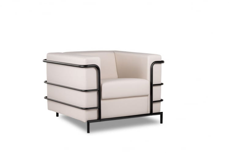 Кресло Аполло 2.0 (1Д) Кремово-белый Еуролине 907 / Euroline_0