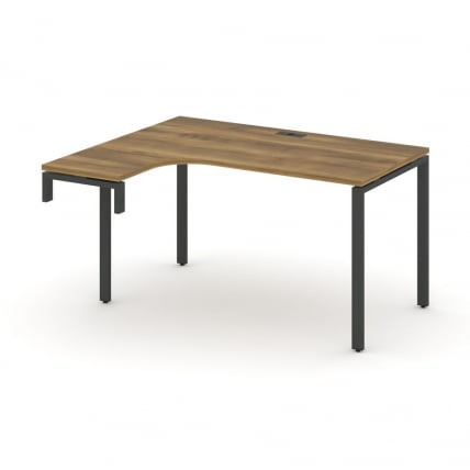 Стол-надставка на опорную тумбу (левый) CОНCЕПТ CН.ОСАН-002(Л) Сандал Янтарный Антрацит / CONCEPT CN.OSAN-002(L)_0