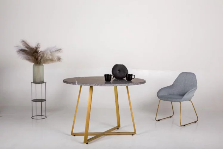 Стул Кент (С) Грей/Линк Золото / Kent_5