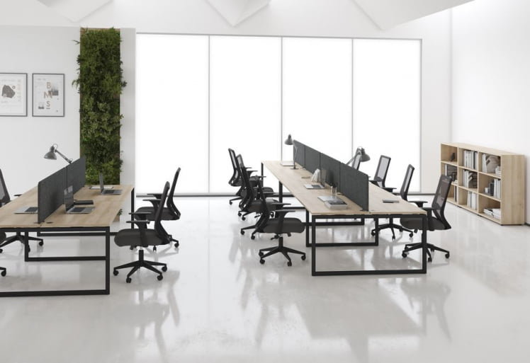 Конференц-стол КСТЕН-К КСКCТ 2714 Бук Тиара Алюминий / XTEN-Q XQCT_1