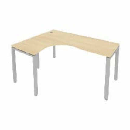 Стол письменный МЕТАЛ СЙСТЕМ БП.СА-4 Л Акация/Серый / METAL SYSTEM_0