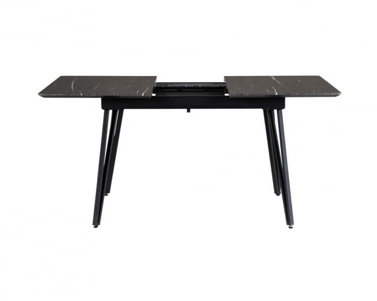 Стол Диего раздвиж. 140-180 Темный мрамор/Бабочка_1