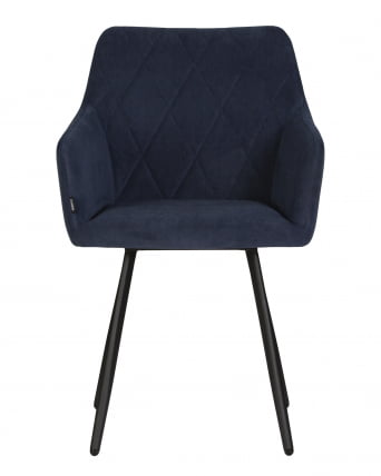 Стул обеденный ДОБРИН РОБЙ велюр Катаниа Дэрк Блуе / DOBRIN ROBY Catania Dark Blue_5