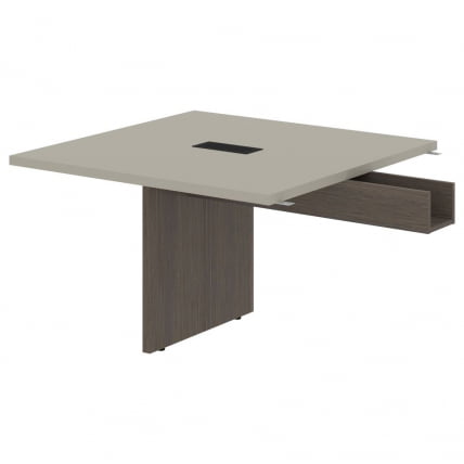 Стол для заседаний приставной ВЕЛИОН ВФCТ 1212 Аметист Дуб Сильвер / VELION VFCT_0