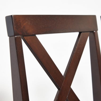 Обеденный комплект Хадсон (стол + 4 стула)/ Худсон Дининг Сет каппуcсино (темный орех) / Hudson Dining Set cappuccino_5