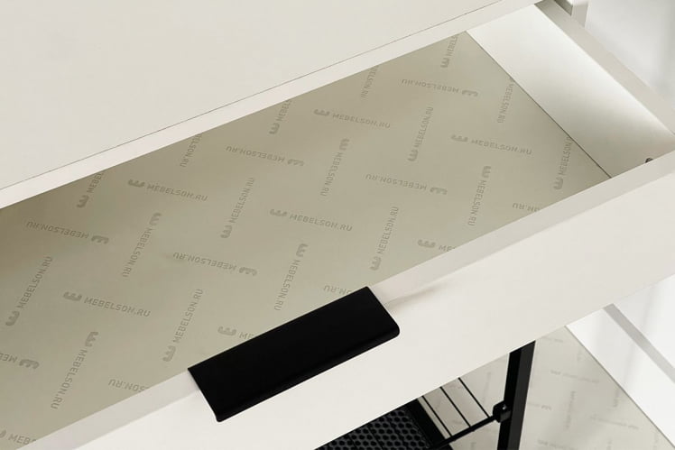 Обувница Краш ЛМН-13 черный муар/белое дерево / LMN-13_10