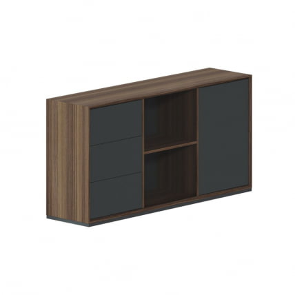 Греденция КУАРТЗ КЗ.0401.БВ.ГФ / QUARTZ QZ.0401.BW.GF_0