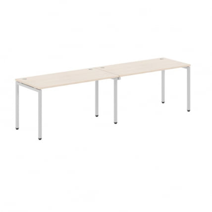 Стол двойной КСТЕН-С КСВСТ 2870 Бук тиара/серый / XTEN-S XWST_0