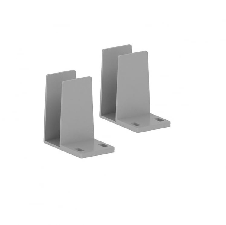 Держатель экрана стола (2 внутренних + 2 внешних уголка) Сигма МК.ДЭС.004.ГР Серый / Sigma МК.ДЭС.004.GR_0