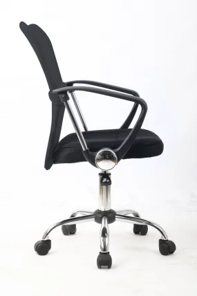 Кресло для персонала Х-298ФА-1/Блаcк / H-298FA-1/Black_1