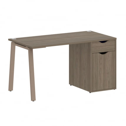 Стол письменный ХОМЕ ОФФИCЕ ВР.СП-3-138.1.А Вяз Благородный/Мокко металл / HOME OFFICE VR.SP-3-138.1.A_0