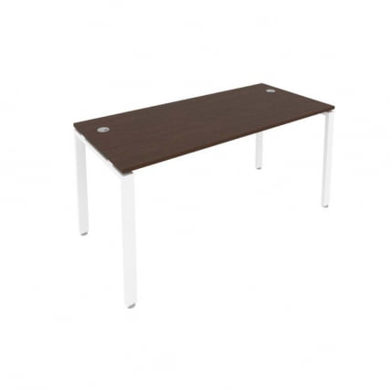 Стол письменный МЕТАЛ СЙСТЕМ Б.СП-4 Венге/Белый / METAL SYSTEM_0
