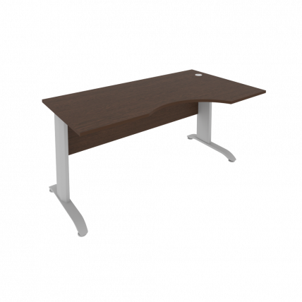 Стол криволинейный правый Рива ПЛ.СА-1 Пр Венге/Металлик / Riva_0