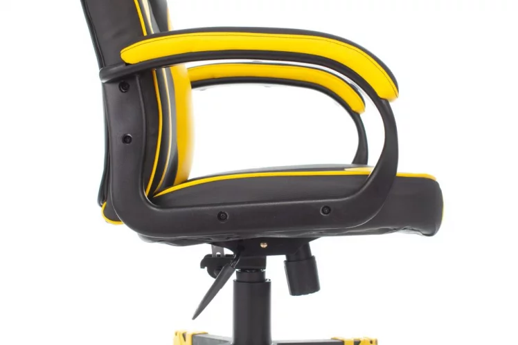 Геймерское кресло Зомбие ГАМЕ 17 Черный-желтый / Zombie GAME_9